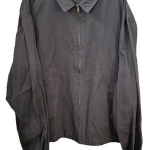 Eddie Bauer Blue Lightweight Shirt Jacket with Pointed Collar